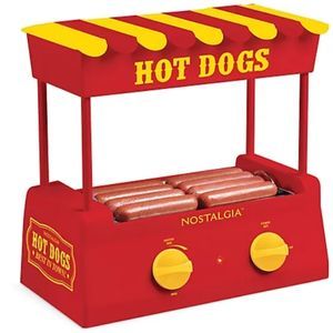 Nostalgia Hot Dog Roller & Bun Warmer