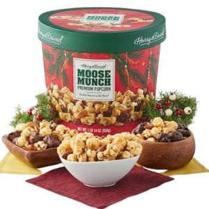 Harry & David Moose Munch Popcorn Holiday Drum