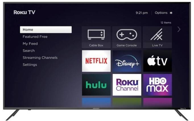 Element 65-in 4K UHD Roku TV