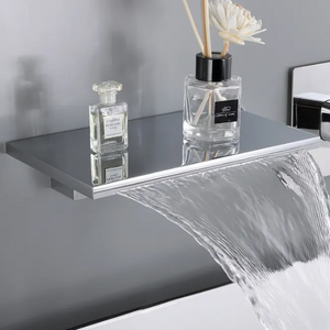 Wall Mount Waterfall Sink Faucet