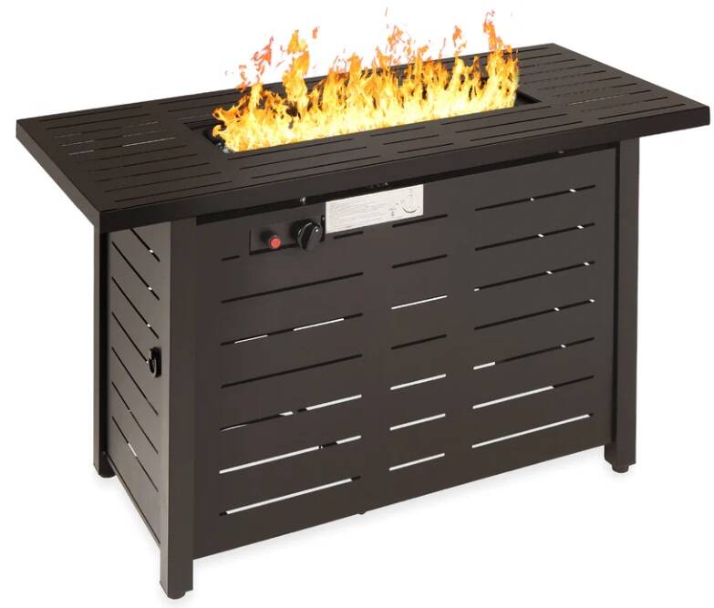 Steel Gas Fire Pit