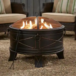 Hampton Bay Quadripod 26'' Fire Pit