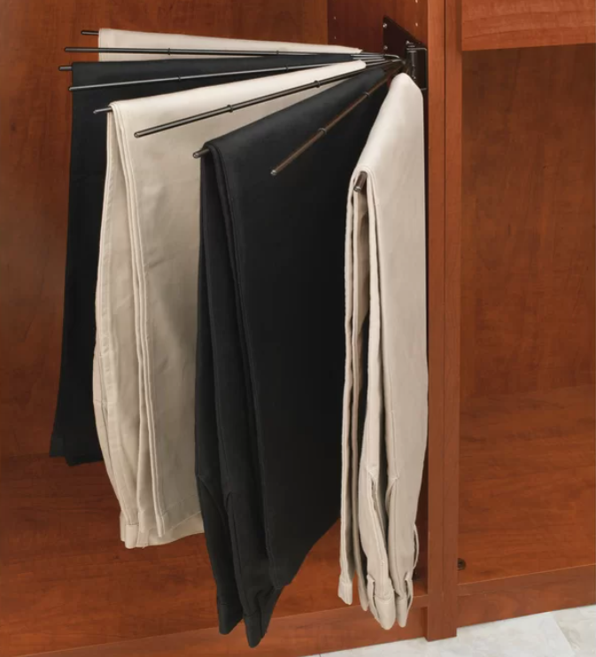 Wall Mount Closet Pants Rod