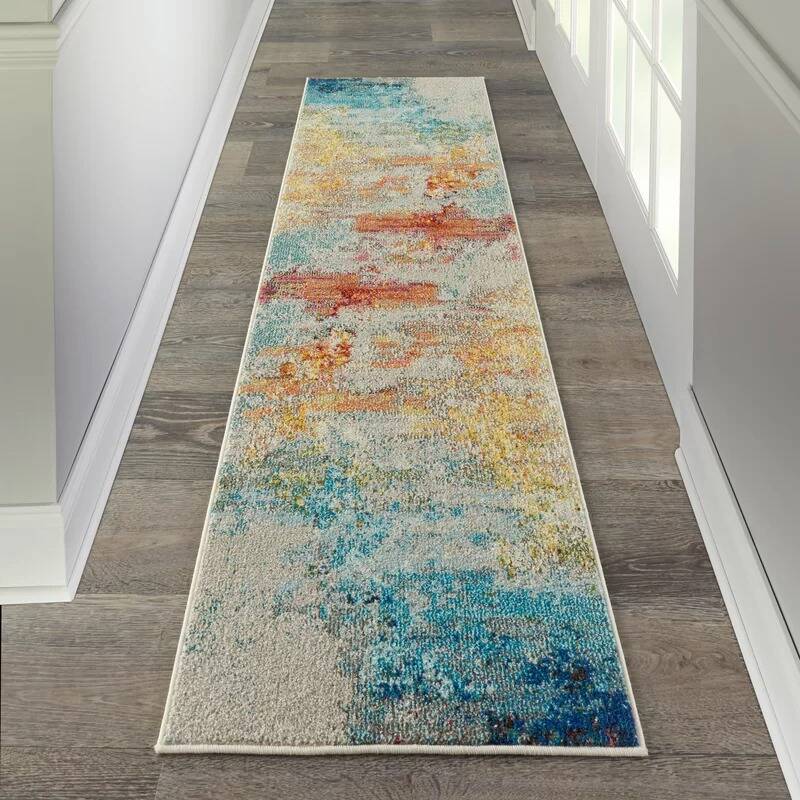 Williston Forge Adrihana Abstract Area Rug