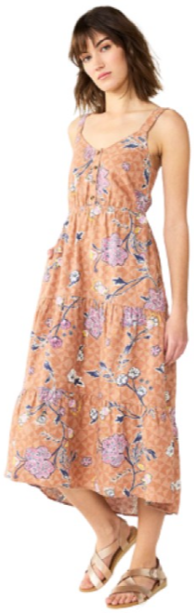 Sonoma Goods For Life Tiered Maxi Dress