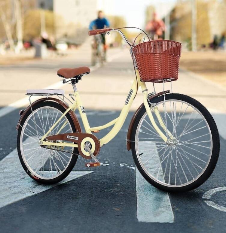 Retro Bicycle w/ Basket