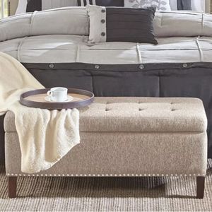 Tufted Storage Ottoman