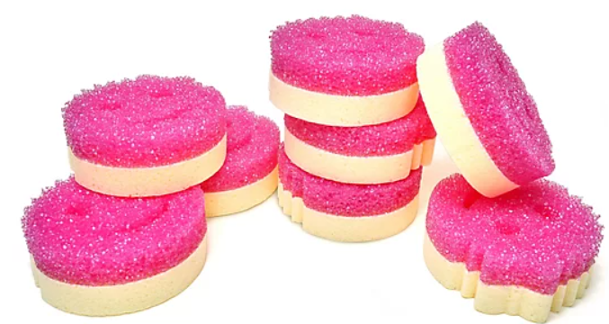 Set of 8 Scrub Mommy Dual-Sided Flex Texture Sponges