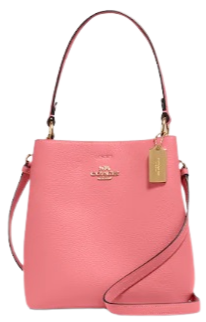 Coach Leather Bucket Bag