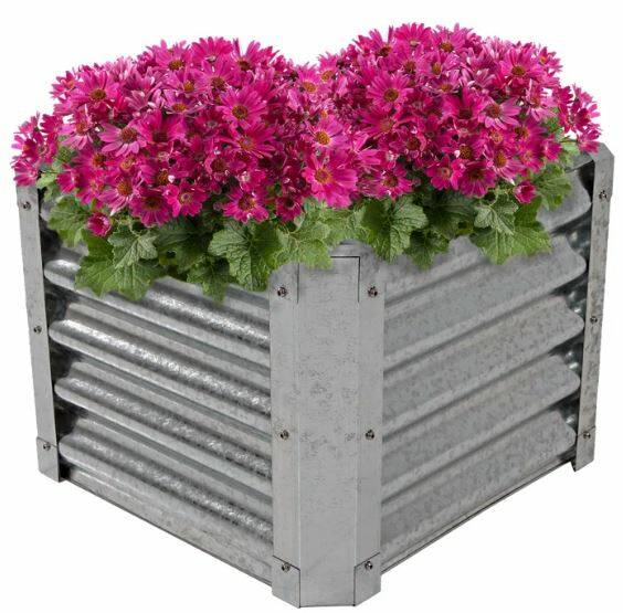 Galvanized Steel Planter Box