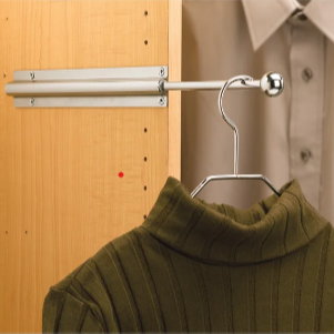 Rev-A-Shelf Extendable Metal Closet Rod