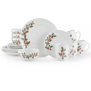 Studio Nova 16-Piece Porcelain Dinnerware Set