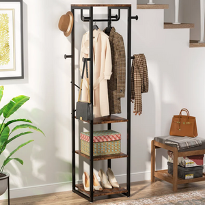 8-Hook Freestanding Coat Rack