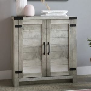 Wood 32'' 2-Door Accent Cabinet