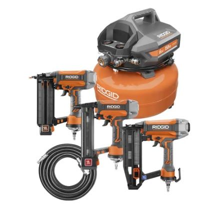 Ridgid 6Gl. Portable Electric Pancake Air Compressor