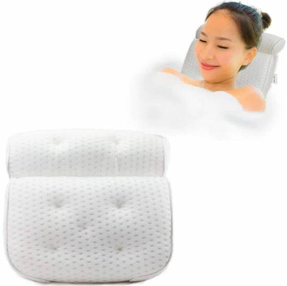 Neck Support Bathtub Pillow