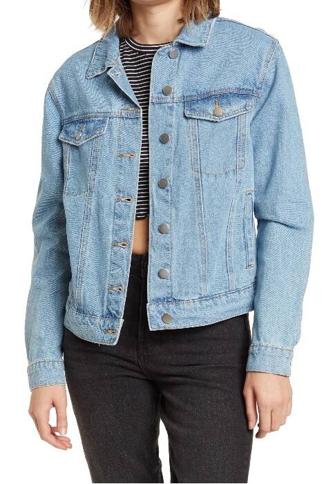 Women's Oversized Denim Jacket