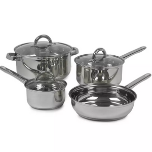 Sedona 7-Piece Stainless Steel Cookware Set