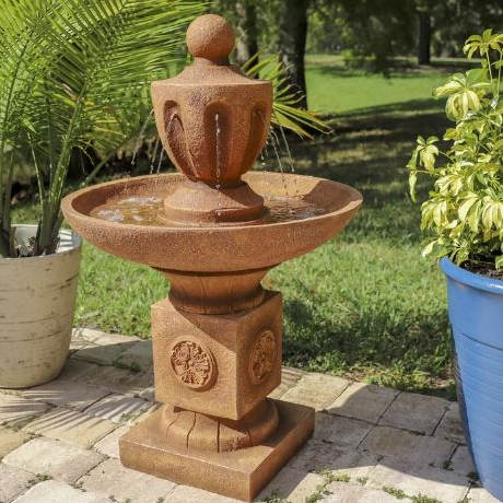 Resin Tiered Fountain