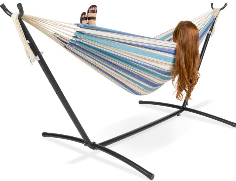 2-Person Brazilian Hammock w/ Stand