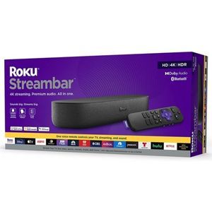 Roku Streambar 4K/HD/HDR w/ Voice Remote