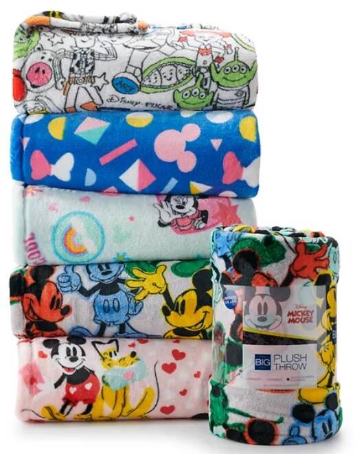 Disney's Supersoft Printed Plush Throw