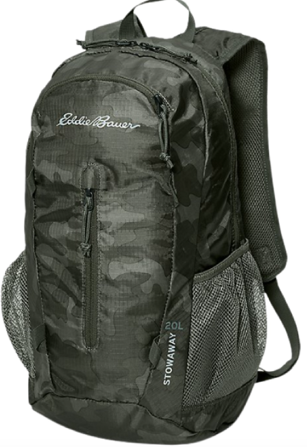 Eddie Bauer Stowaway Packable 20-Liter Backpack