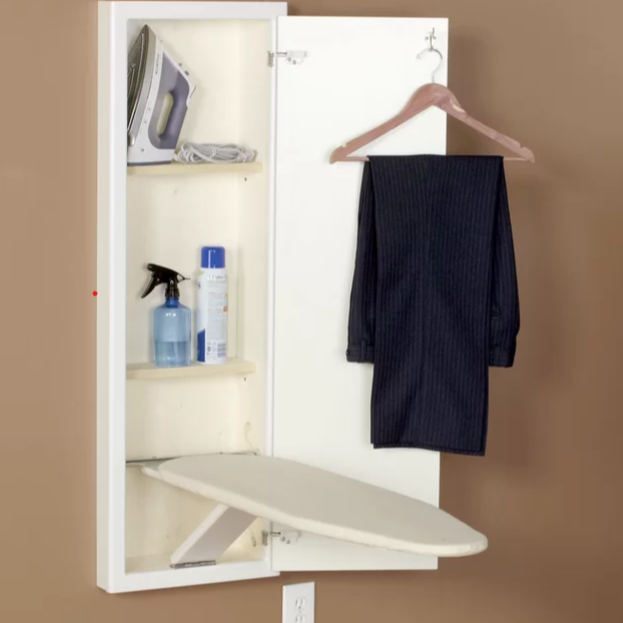 Wall Mount Built-In Ironing Board