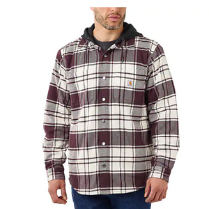 Carhartt Men's Hooded Shirt Jacket