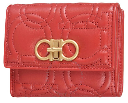 Salvatore Ferragamo Quilted Gancini Wallet