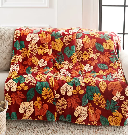 Harvest Printed Oversized Throw