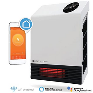 Heat Storm 1000W Wi-Fi Infrared Wall Heater