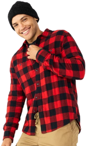 Sonoma Men's Flannel Button-Down Shirt