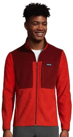 Land's End Men's Fleece Jacket