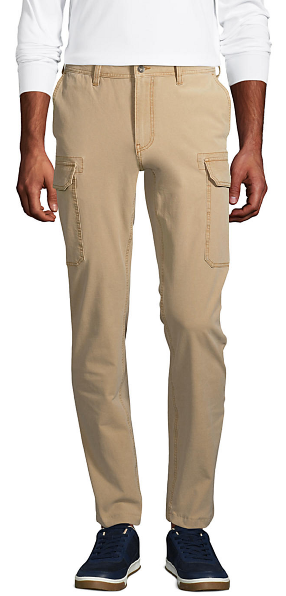 Lands' End Men's Stretch Cargo Pants