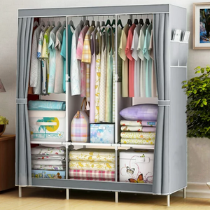 Freestanding Closet Organizer w/ Cover