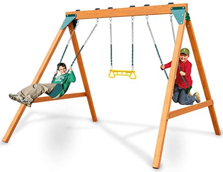 Swing-N-Slide Wood Swing Set