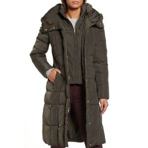 Cole Haan Women's Bib Insert Down & Feather Coat