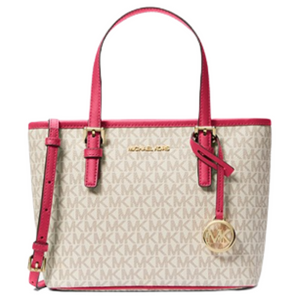 Michael Kors Logo Top-Zip Tote Bag