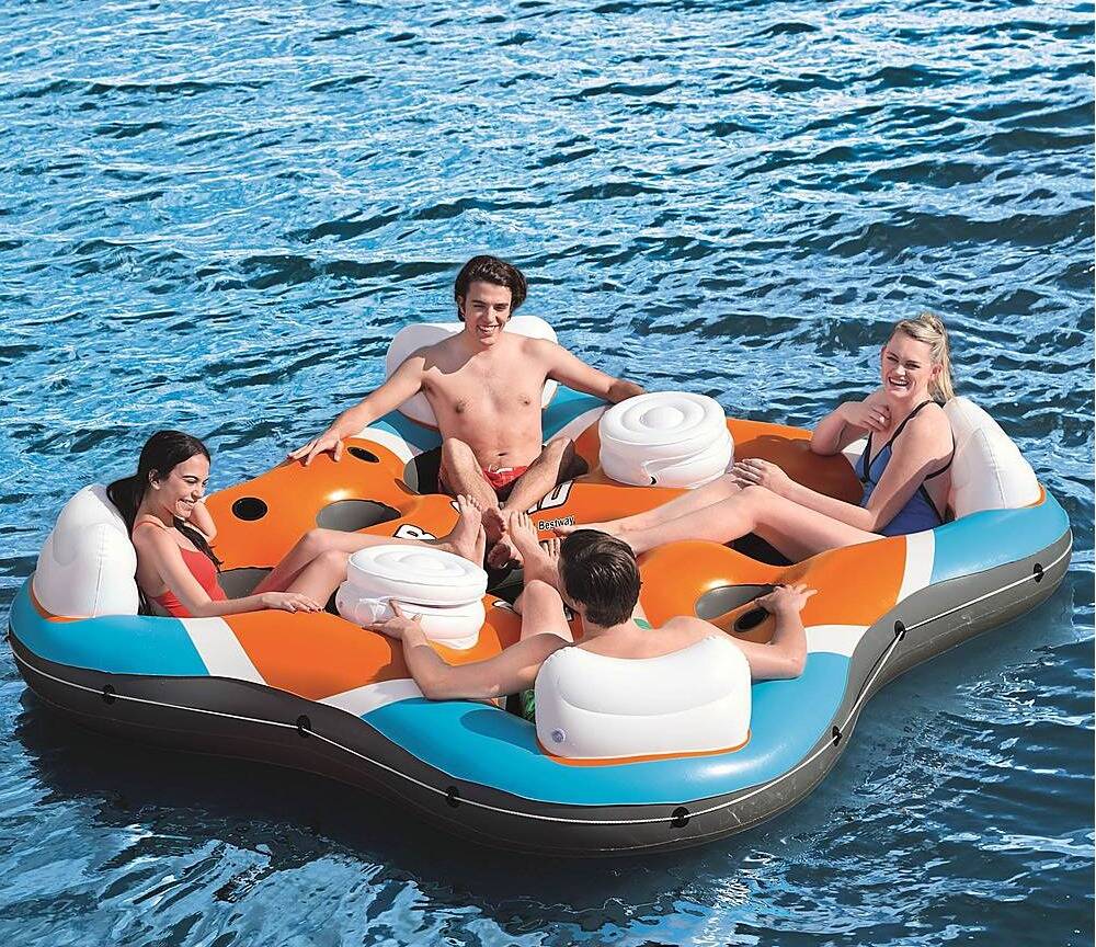 Inflatable 4-Person Island Raft