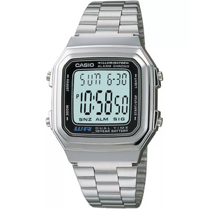 Casio Digital 32mm Stainless Steel Watch