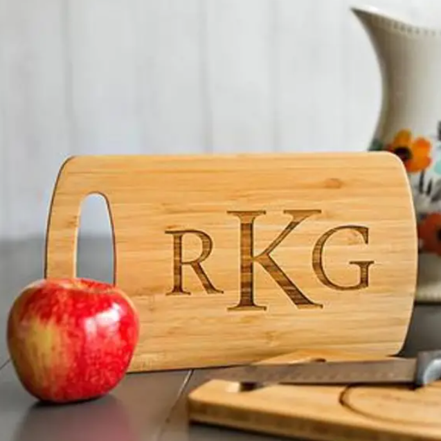 Personalized Bamboo Cutting Board