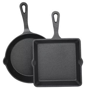 Sedona Cast Iron 2-Piece Mini Skillet & Griddle Set