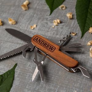 Personalized 11-in-1 Pocket Knife