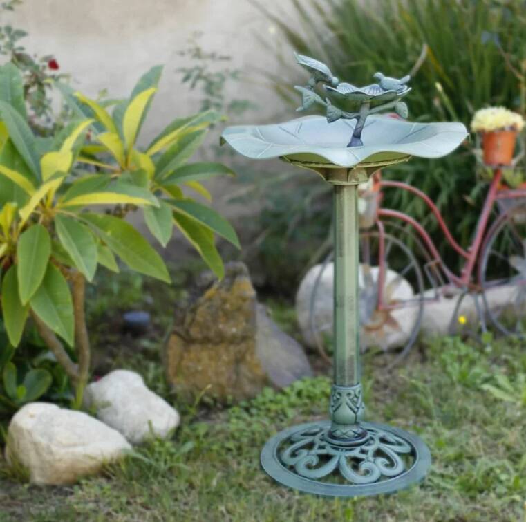 Resin Birdbath