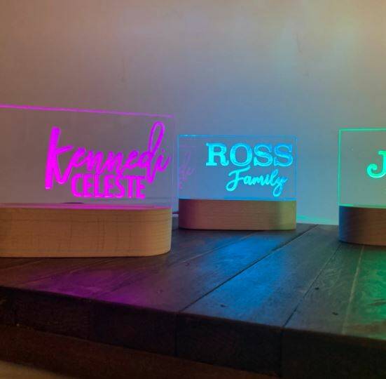 Personalized Night Light