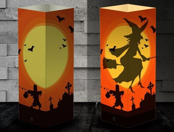 Halloween Shadow Lamps