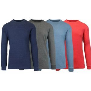 4-Pack Galaxy By Harvic Men's Thermal Shirts