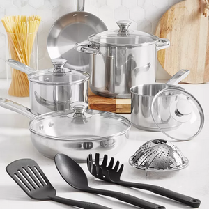 13-Piece Stainless Steel Cookware Set