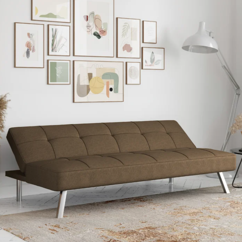 Serta Tufted Back Convertible Sofa